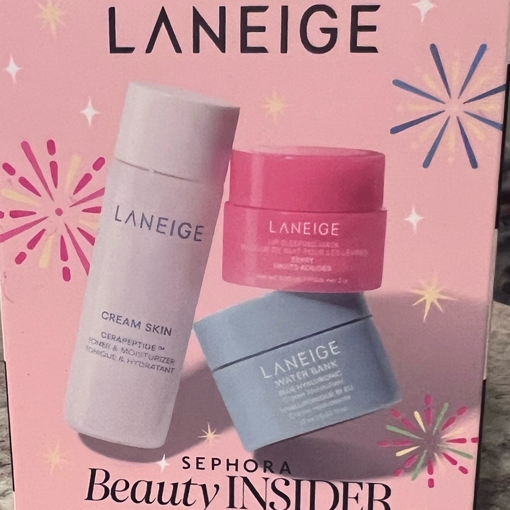 LANEIGE Skincare Hydration Trio with Blue and White Packaging - Picture 4 of 5